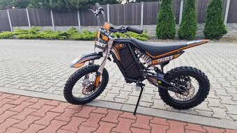 Elektrická motorka MRM eDIRT 2000W 60V oranžová kola 14/12 B - 3