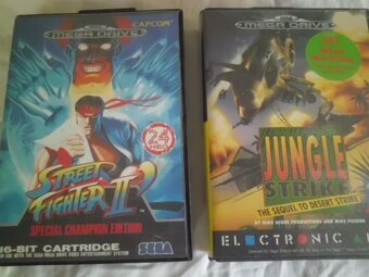 Hry SEGA - Street Fighter 2 - Jungle Strike a Ovladač Sega - 3