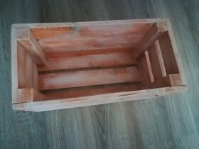 Dřevěné bedýnky nové - krásný vánoční dárek - 3