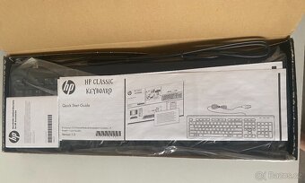Nová HP Classic Keyboard USB CZ – drátová, plná velikost - 3