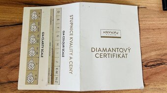 Prsten z bílého zlata s briliantem - 3