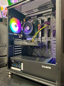 Herní ryzen 5 16GB DDR4, m.2 SSD,HDD, RX 470 4GB Win 11 - 3