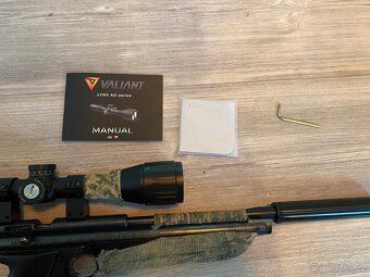 Vzduchová pistole crosman 1377 + Valiant 3-9x40 Mil-Dot - 3