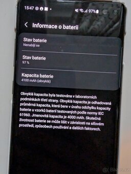Samsung Galaxy s10+ 128GB / 8GB Bílý - 3