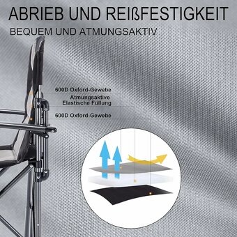 Nová zahradní kempingová židle - 3