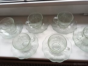 Skleněný set po babicce - 3