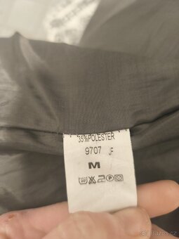 Elegantní šedý kabát vel. M - 3