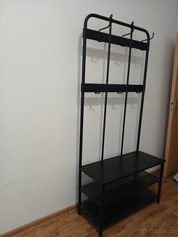 Kovový věšák a botník - 3