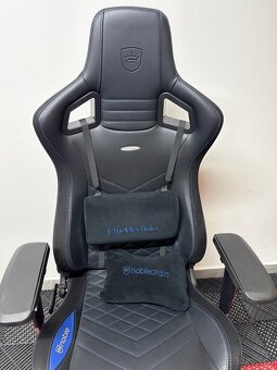 Noblechairs EPIC, herní židle, černá/modrá - 3