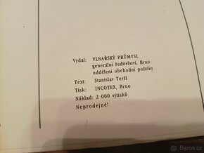 Prodám atlas vlnařskych tkanin - 3