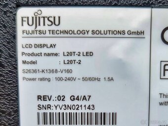 LCD monitor Fujitsu L20T-2 LED - 3