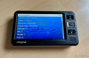 Creative Zen Vision W 30GB i pro fotografy - 3