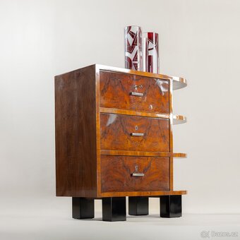 ROHOVÁ KOMODA-ART DECO, FUNKCIONALISMUS - 3