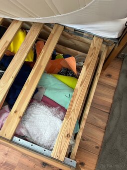 Rozkládací postel HEMNES ikea - 3