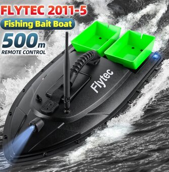 Navážecí lodička na dálkové ovládání Flytec FishFinder - 3