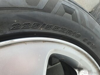 ALU kola Volvo + letní pneu Nexen 225/55/R16 99W - 3