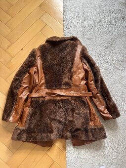 Vintage kabát pravá kožešina S-M - 3