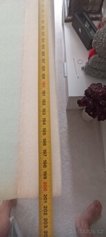 Prodám 2 matrace 90×200 cm – Aloe Vera potah, používané 2 ro - 3