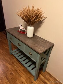 Masivní šuplíková komoda - 3