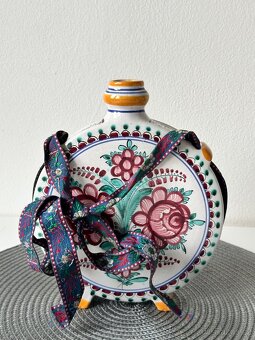 Keramická čutora - Slovácko? Super stav - 3