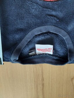 Detske teple pyzamo Spiderman plysove - 3