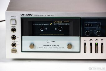 ONKYO TA-2050 / stříbrný japonský direct drive tapedeck - 3