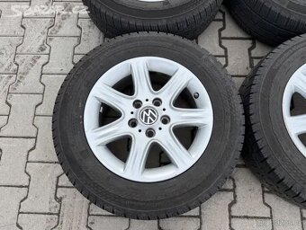 4x al kola 5x120 16 + pneu zimní 215/65 R16C - 3