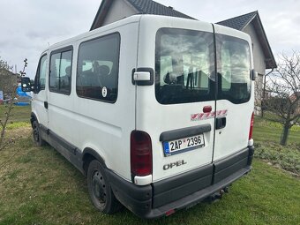Prodám buď ND nebo Celek Opel Movano NEPOJÍZDNÉ - 3