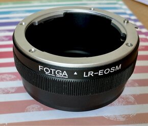 Adapter objektiv Leica R na fotoaparát Canon EOS M - 3