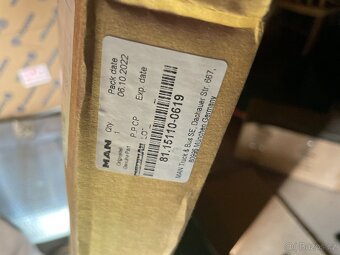 Kryt Plech výfuku MAN TGX - 3