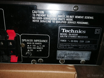 Zesilovač / Receiver Technics SA-R230 - 3