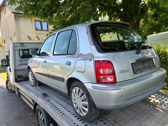 Nissan micra k11 motor 1.4i - 3