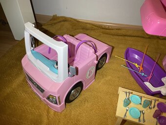 Mattel Barbie Karavan snů 3v1–kompletní set, stav jako nový - 3