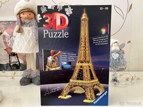 Puzzle Ravensburger Eiffelova věž 3 D SVÍTÍCÍ - 3