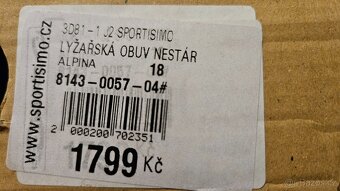 Lyžáky dětské Alpina - 3