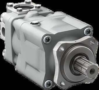 Hydraulické pístové čerpadlo Sunfab SLPD-53/53 se 2 výtlaky - 3