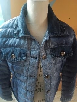 PĚKNÁ ZIMNÍ SLABŠÍ BUNDA S - 3