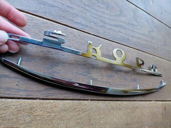 Nápis a lišta na přední kapotu Škoda - 3