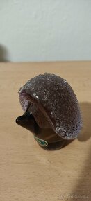 Křišťálový ježek BOHEMIA GLASS Czechoslovakia - 3