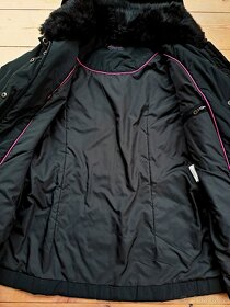 Černá zimni, přechodová bunda, kabátek Pietro Filipi vel. M - 3