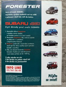 Subaru prospekty, katalogy - 3