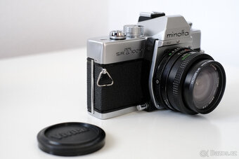 Set Minolta SRT100x + 2x objektiv + brašna + popruh + blesk - 3