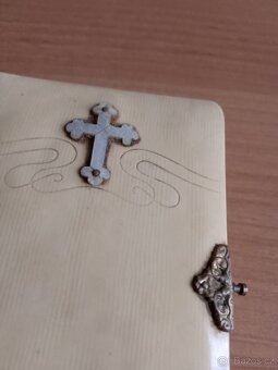 Starožitný zlatem zdobený kancionál - 3