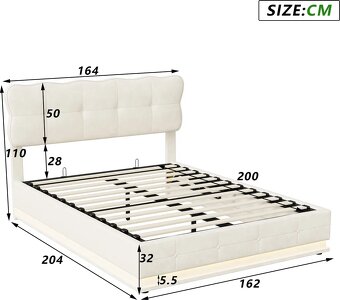 Postel 160x200 - 3