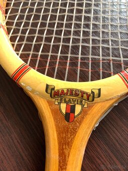 Retro tenisová raketa - sběratelský kousek - 3