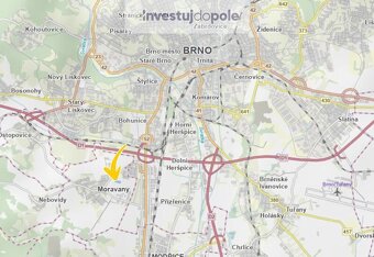 Prodej pole v k.ú. Moravany u Brna - 3