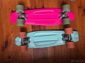 Pennyboard ruzovy a tyrkysovy - 3