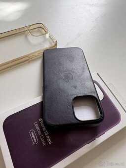 Iphone 13 mini leather case + Panzer glass čiré pouzdro - 3