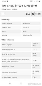 Mokroběžné oběhové čerpadlo - 3