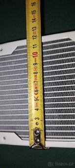 Radiátor pro vodní chlazení PC – 39,5 cm, bez ventilátorů - 3